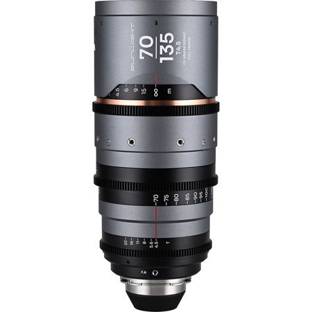 Venus Laowa Sunlight 70-135mm T4.5 2x Anamorphic Cine Lens for PL Mount Amber Flare