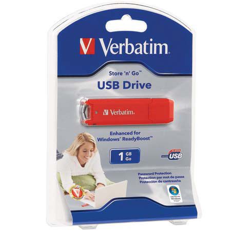 Verbatim 95138 1GB Store'n'Go USB Flash Drive