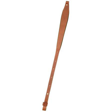 Vero Vellini Premium Air Cushion Cobra Style Safari Sling - Chestnut Leather