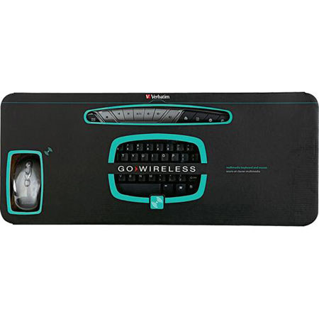 Verbatim Wireless Multimedia Keyboard and Mouse Combo