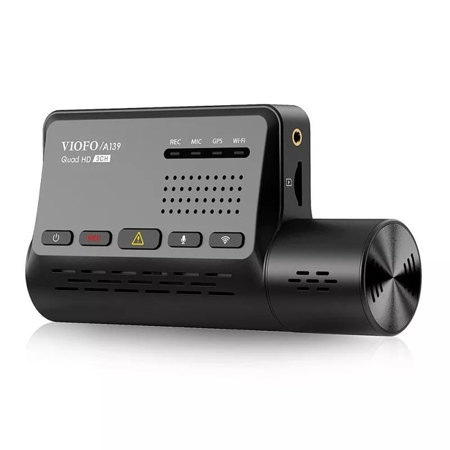 VIOFO A139 3-Channel Dash Cam - Front 2K 1440P + Interior 1080P + Rear 1080P 5GHZ Wi-Fi GPS Dash Camera