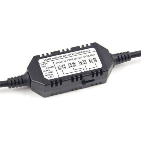 VIOFO HK3 3-Wire ACC Hardwire Kit for A119V3, A129 and A129IR Car Dash Cam