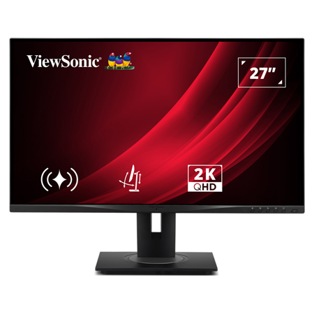 ViewSonic VG2748A-2K 27" 16:9 WQHD 100Hz IPS LED Monitor with Intelligent Sensing, Black