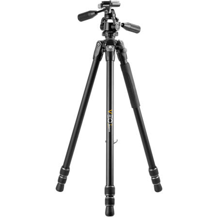 Vanguard Veo 3+ 263CP Carbon Fiber Tripod With 3-Way Ball Head & Multi-Angle Center Column For Photography & Video