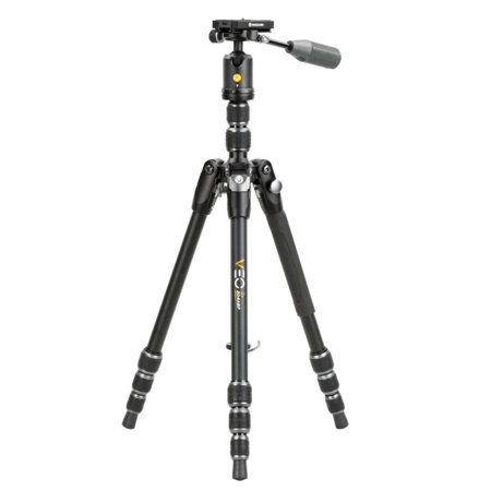 Vanguard VEO 3T 204ABP 4-Section Aluminum Tripod w/Ball Head & Pan Handle, Black