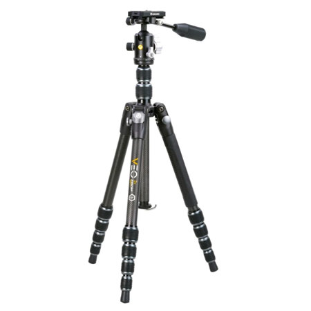 Vanguard VEO 3T 235CBP 5-Section Carbon Fiber Tripod w/Ball Head & Pan Handle