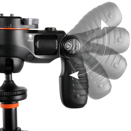 Vanguard Alta CA 204AGH 4-section Aluminum Tripod with GH-30 Pistol Grip Head
