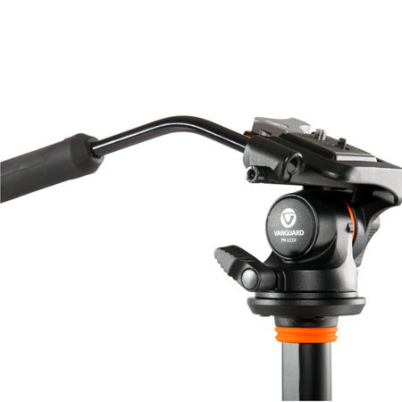 Vanguard 203AV 3-section Aluminum Tripod w/ PH-111V 2-Way Video Pan Head - Black