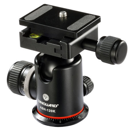 Vanguard ABH120K Ball Head with Quick Release, 3-5/8in