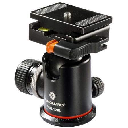 Vanguard ABH120L Ball Head with Quick Release, 3-5/8in