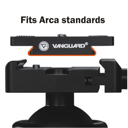 Vanguard ABH230L Ball Head with Quick Release, 3-7/8in