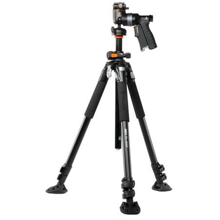 Vanguard ABEO PRO 283AGH 3-section Aluminum Tripod w/GH-300T Pistol Grip Head