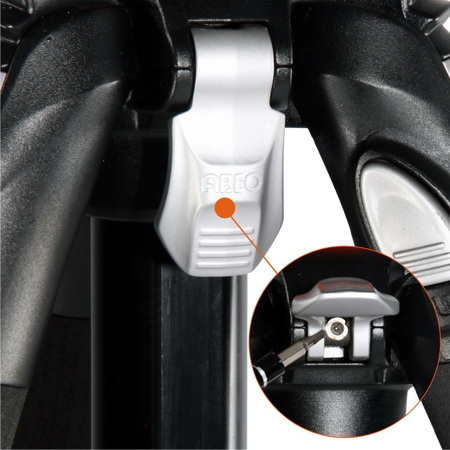 Vanguard ABEO Pro 284ATB 4-section Aluminum Tripod with TBH-100 Ballhead - Black