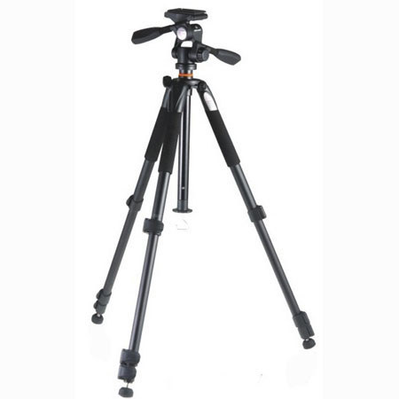 Vanguard ALTA+203AP Aluminum Alloy Tripod, PH-12, 57in