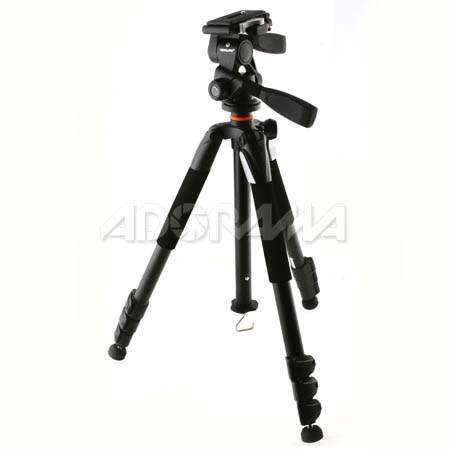 Vanguard 264AP 4-section Aluminum Tripod with PH-32 Pan Head - Black