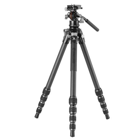 Vanguard Alta Pro 3VLT 5-Section Carbon Fiber Tripod with VEO PV-12 Video Head