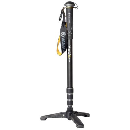 Vanguard VEO 2S AM-264TR Al Monopod w/ Tri-Feet & Smartphone Connector, 13.2 lbs