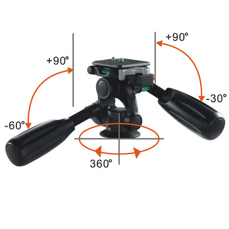 Vanguard Alta Pro 253CP 3-Section Carbon Fiber Tripod with PH-22 Pan Head
