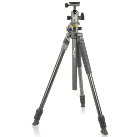 Vanguard ALTA PRO 2+ 263CT 3-Section CF Tripod Legs with BH-100 Ball Head, Gray
