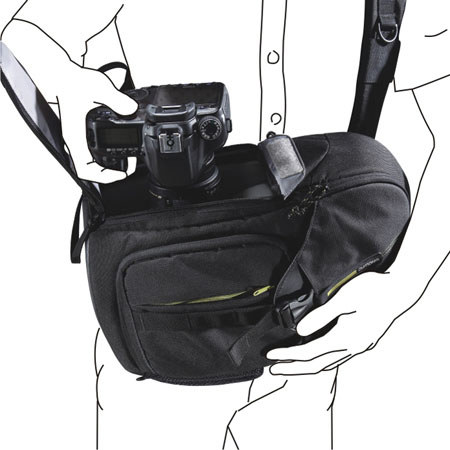 Vanguard BIIN Series 47 Organizer Daypack - Black