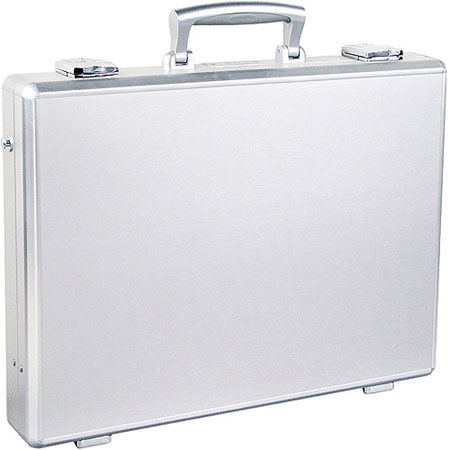 Vanguard DESIGNER81 Aluminum 14in Notebook Case, Silver