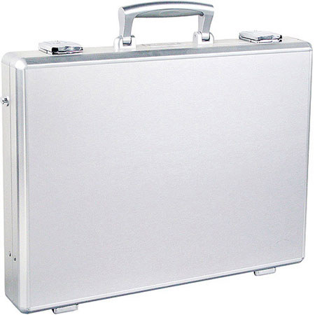 Vanguard DESIGNER82 Aluminum 14in Notebook Case, Silver