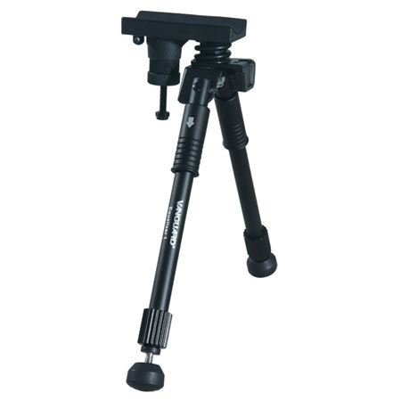 Vanguard Equalizer-1, Two-Section Pivoting Rifle BiPod - Extended Height 13"
