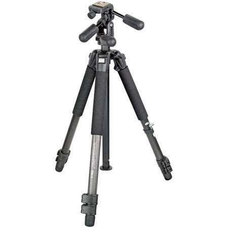Vanguard Elite 4, CF Tripod w/3-Way Panhead, Max 74"