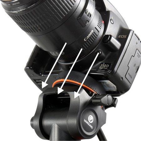 Vanguard ESPOD CX 234AP 4-section Aluminum Tripod with PH-23 Pan Head