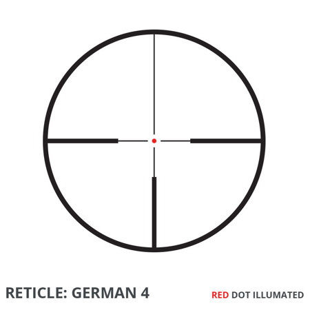 Vanguard 1.5-6x42 Endeavor RS IV Riflescope, Illum German #4 Reticle, 30mm Tube