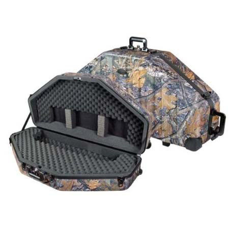 Vanguard disc. rd GDS-6288ZW 40" Double Wheeled Archery Case with Key Locks and Pad Lock Receptacles, Camouflage