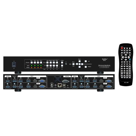 VigilLink GeoBox M810 Series 4K Edge Blending Processor with PIP & POP 2-Channel