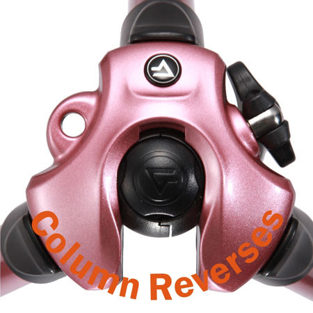 Vanguard Nivelo 214 Aluminum Tripod, Pink