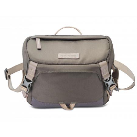 Vanguard VEO GO24M Shoulder Bag for Mirrorless/CSC/Hybrid Camera with Kit Lens, Khaki-Green