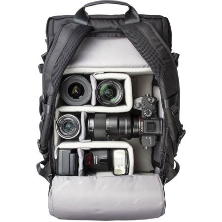 Vanguard VEO SELECT 45M Incognito Backpack/Shoulder Bag, Black