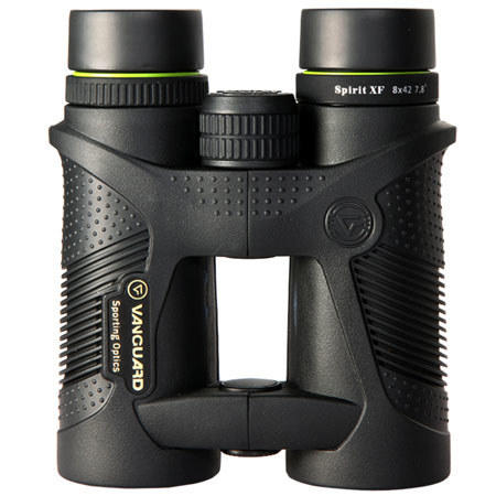 Vanguard 8x42 Spirit XF Roof Prism Binocular, 7.8 Degree Angle of View, Black