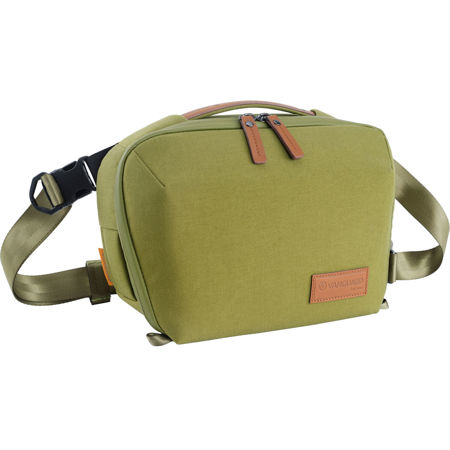 Vanguard VEO City CB24 3L Cross-Body Shoulder Bag, Small Green