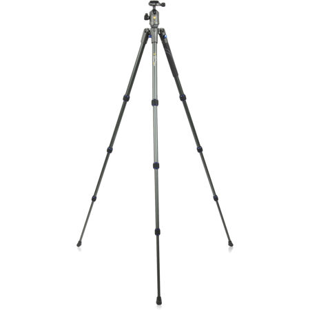 Vanguard VEO 2 204AB Treppiede In Alluminio Leggero Con Testa A Sfera, Per Foto E Video, Altezza Max 144cm