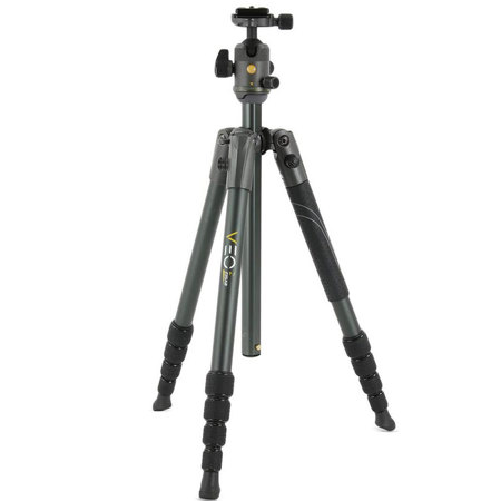 Vanguard VEO 2 235AB 5 Section Aluminum Tripod with VEO 2 BH-50 Ball Head, Black