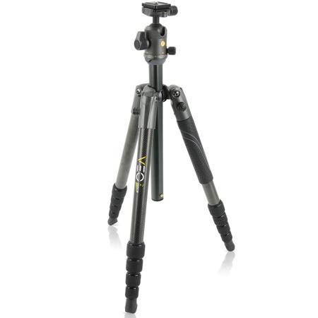 Vanguard VEO 2 265CB 5-Section Carbon Fiber Tripod with BH-50 Ball Head, Gray