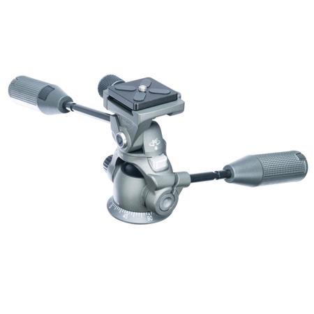 Vanguard VEO 2 PH-38 3-Way Aluminum Alloy Pan Head, 13.2 Capacity, Gray