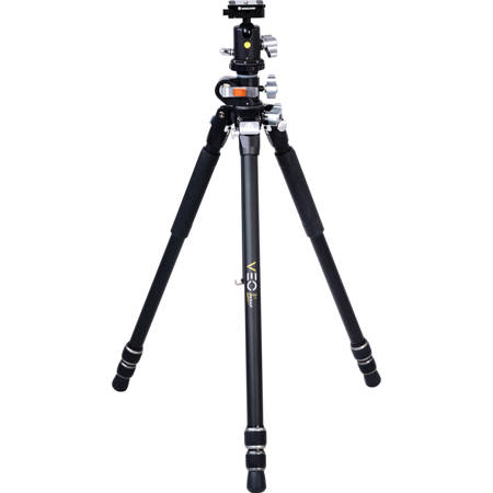 Vanguard VEO 3+ 263AB Professional 3-Section Aluminum Tripod with Ball Head, Overhead Shooting