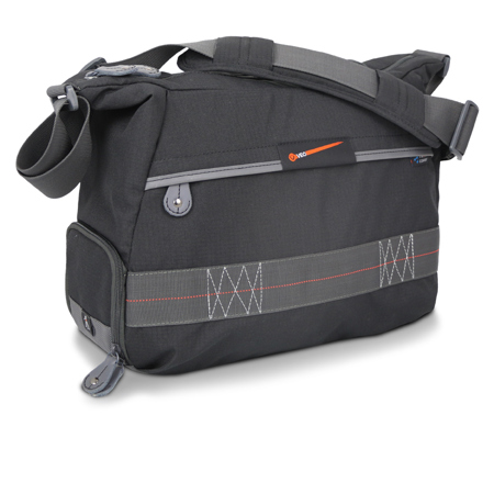 Vanguard VEO 37 Shoulder Bag for DSLR with Up to 80-300mm Lens, Black and Gray