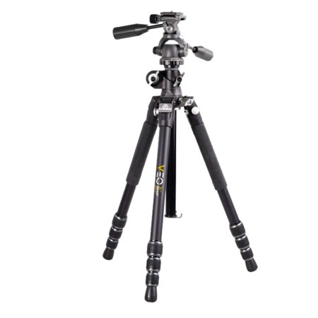 Vanguard VEO 3T+ 264AP 4-Section Aluminum Travel Tripod with Pan Head, Black