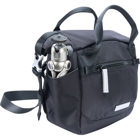 Vanguard VEO FLEX 18M Slim Rolltop Shoulder Bag, Black