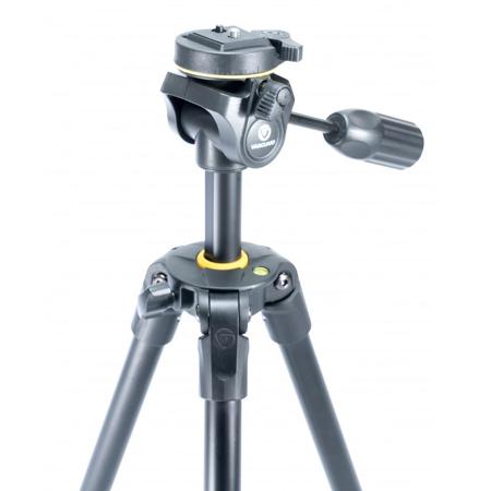 Vanguard Vesta 233AP 3-Section Tripod, Pan Head & Quick Shoe, 23mm Leg Diameter