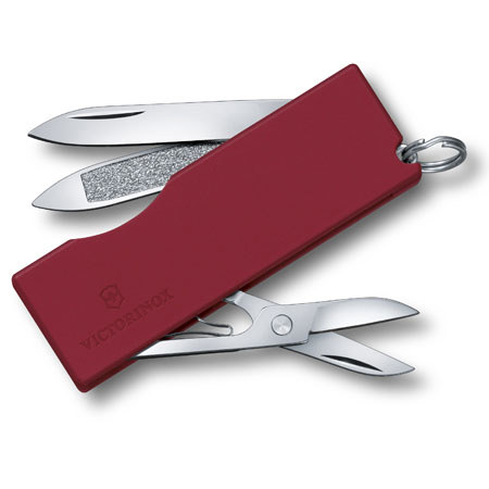 Victorinox Swiss Army Tomo Pocket Knife, Red