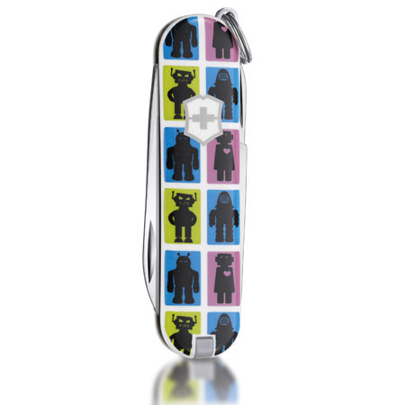Victorinox Swiss Army Classic SD Pocket Tool, Chanting Robots