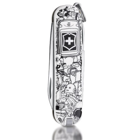 Victorinox Swiss Army Classic SD Pocket Tool, Technology Trash
