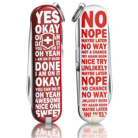 Victorinox Swiss Army Classic SD Pocket Knife, 2013 - Flip To Decide
